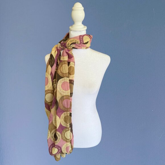 *RARE* Y2K Mod Coach Scarf/Shawl - Picture 4 of 7